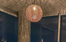 Load image into Gallery viewer, Bronze Hand Carved Pendant Light | Simple and Natural Lamp Boho
