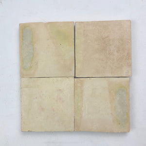 Large Zellige Terra Cotta Moroccan Tile, Natural Square - Not Glazed | Sample 9